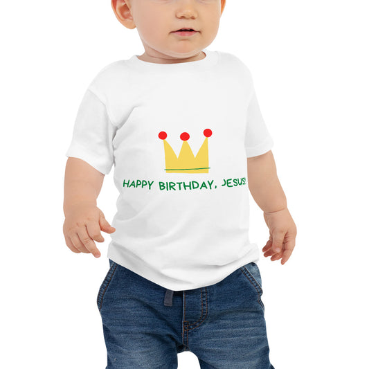 Happy Birthday, Jesus! - Baby Jersey Short Sleeve Tee