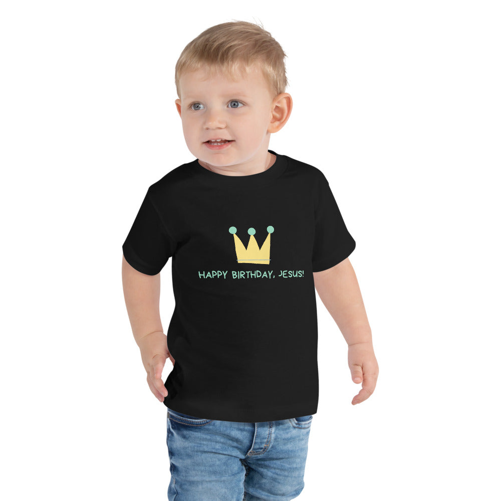 Happy Birthday, Jesus! - Toddler Short Sleeve Tee