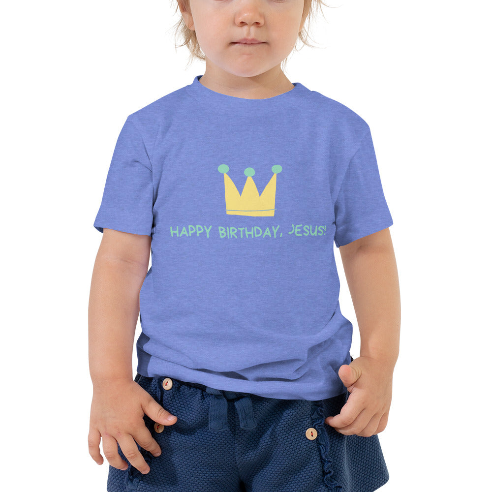 Happy Birthday, Jesus! - Toddler Short Sleeve Tee