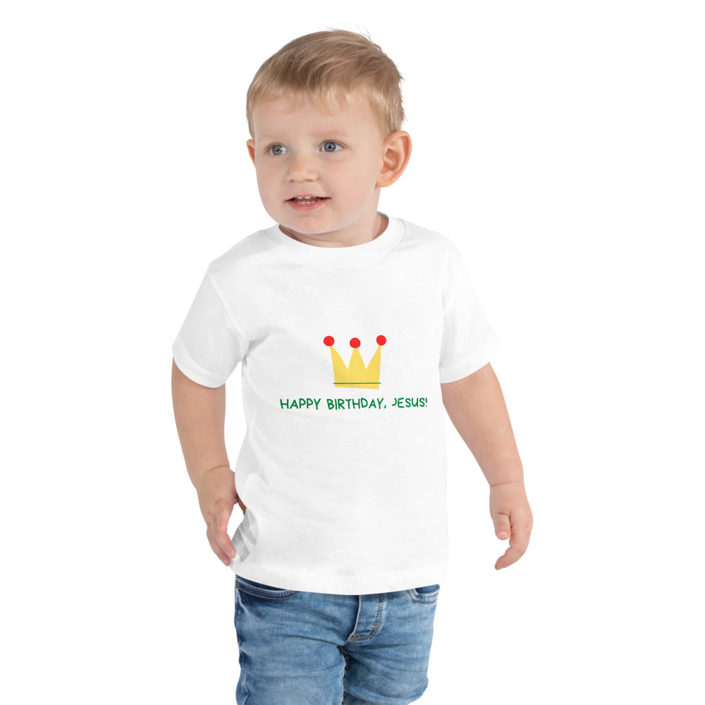 Happy Birthday, Jesus! - Toddler Short Sleeve Tee