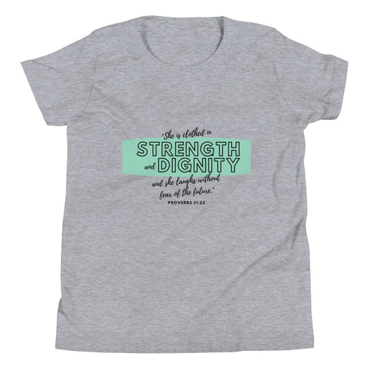 Strength & Dignity - Youth Short Sleeve T-Shirt